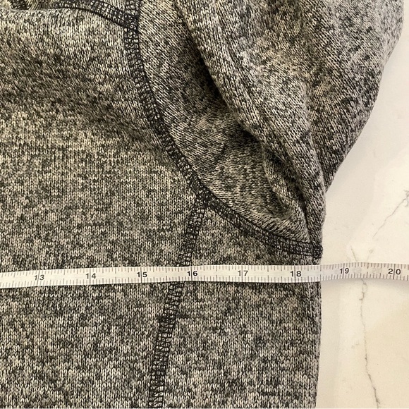 Eddie Bauer gray long sleeve quarter zip athletic pullover long sleeves M - Picture 10 of 12